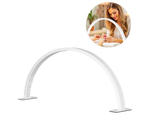 Lampa kosmetyczna biurkowa nablatowa MOON LED 36W BIAŁA