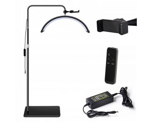 Lampa kosmetyczna Moon LED Czarna