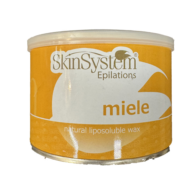 Skin System wosk do depilacji w puszce 400ml Miodowy