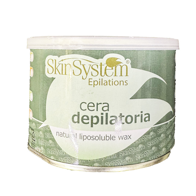Skin System wosk do depilacji w puszce 400ml Azulene