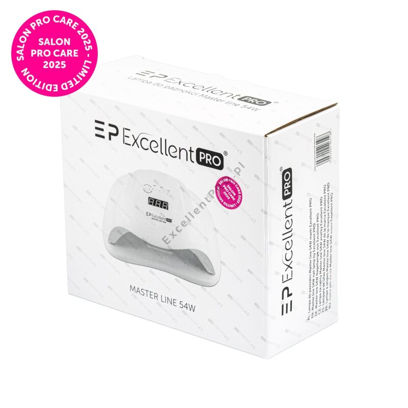 Lampa do paznokci Excellent Pro 54W Master line biała