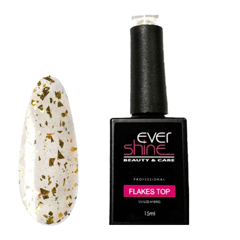 FLAKES TOP COAT 3 No Wipe 15ml