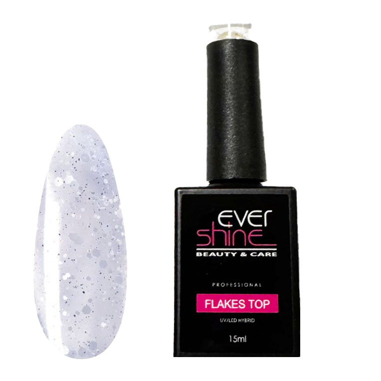 FLAKES TOP COAT 4 No Wipe 15ml