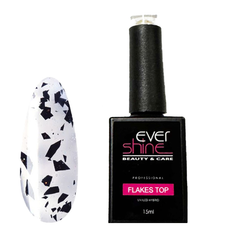 FLAKES TOP COAT 5 No Wipe 15ml