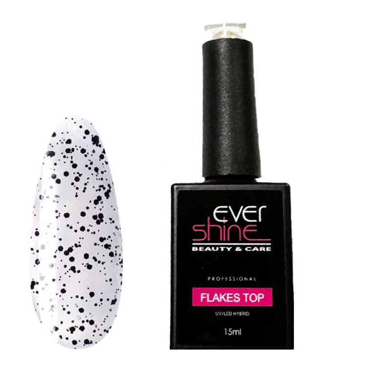 FLAKES TOP COAT 6 No Wipe 15ml