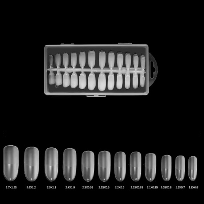 Tipsy żelowe Owal 240 sztuk