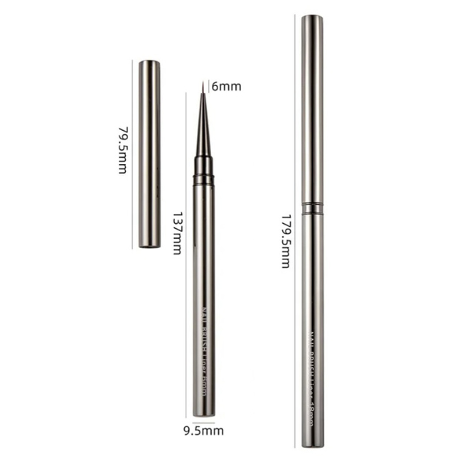 Pędzelek LINER do zdobień 6mm-7706